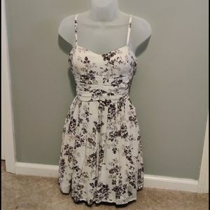 Black and white summer dress